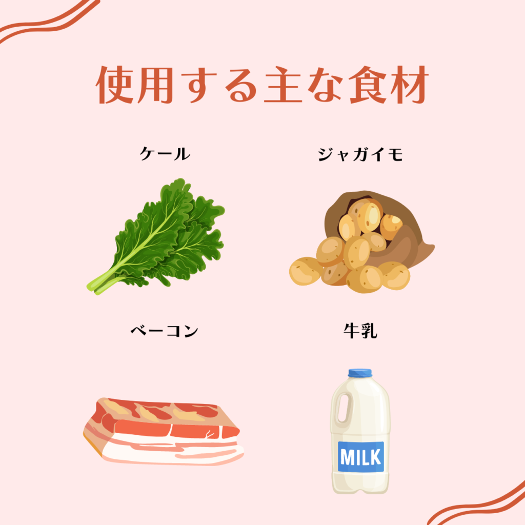 ポテトコルカノンのレシピ